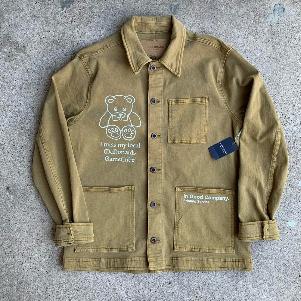Tan Chore Jacket